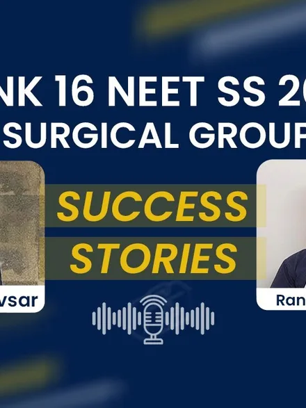 Dr. Ashwin, All India Rank 16, NEET SS 2023