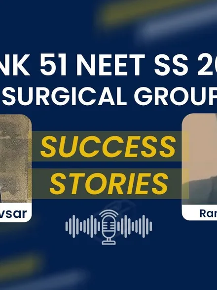 Dr. Rohan, All India Rank 51, NEET SS 2023